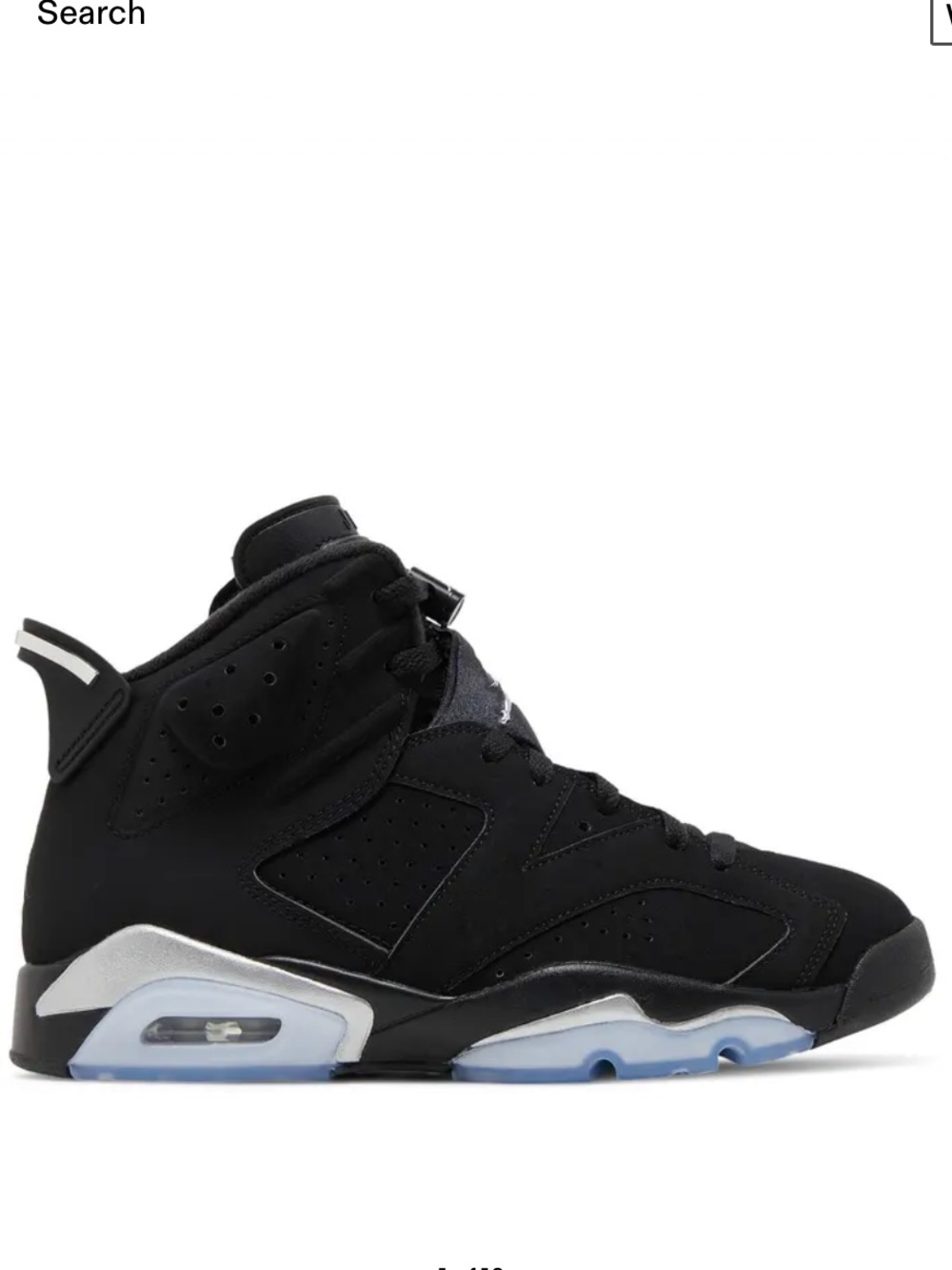 Air Jordan 6 Retro Black Men’s Basketball Shoes